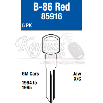 B86R - The Keyless Shop Wholesale