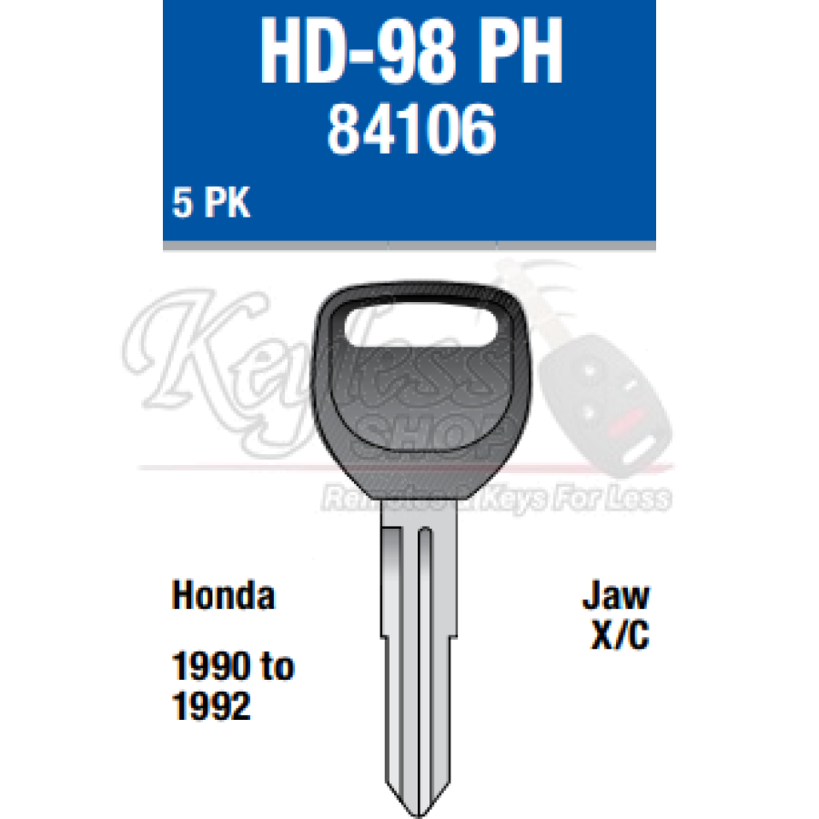HD98P - The Keyless Shop Wholesale