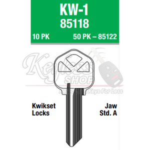 Kw1 House Keys