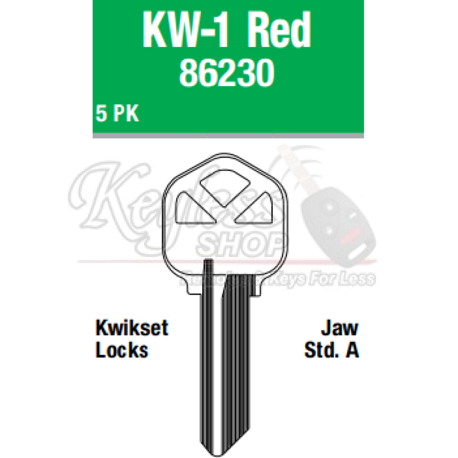 Kw1-R House Keys