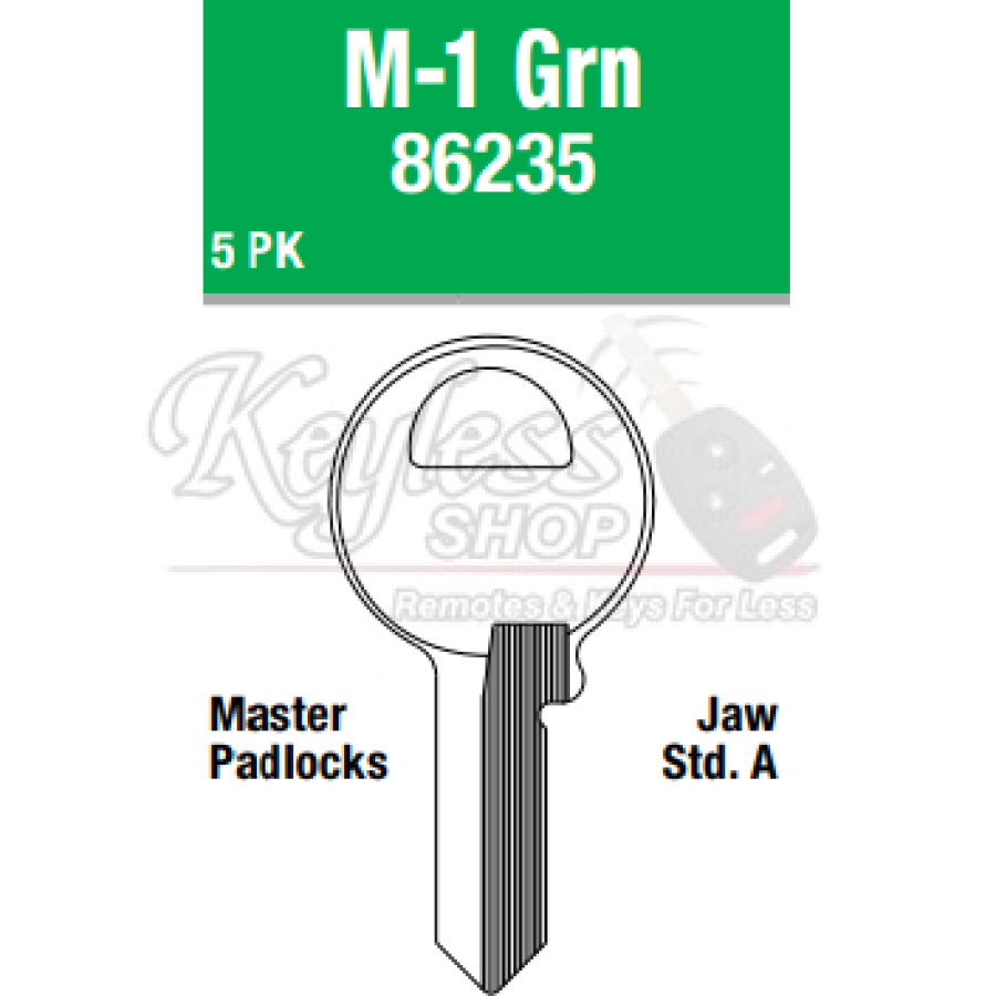 M1-G House Keys