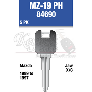 Mz19P Car Rack Keys