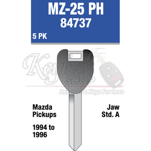 Mz25P Car Rack Keys