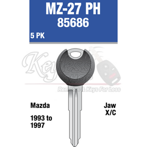 Mz27P Car Rack Keys