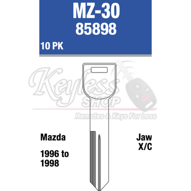 Mz30 Car Rack Keys
