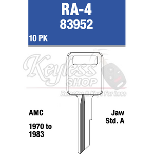 Ra4 Car Rack Keys