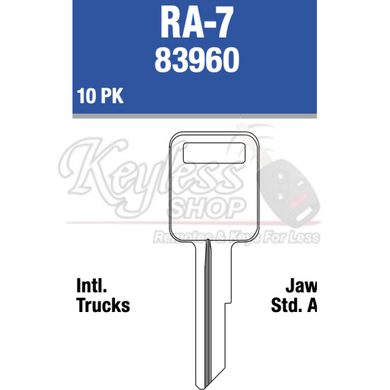 Ra7 Car Rack Keys