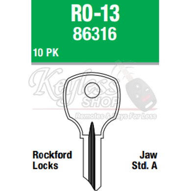 Ro13 House Keys