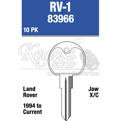 Rv1 Car Rack Keys