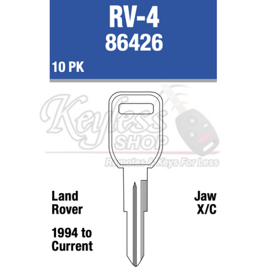 Rv4 Car Rack Keys