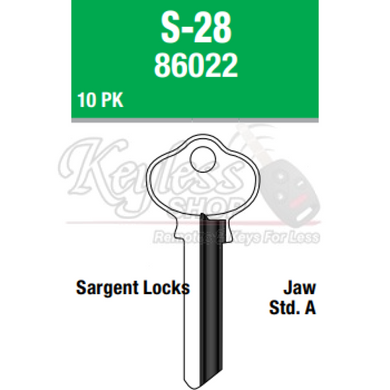 S28 House Keys