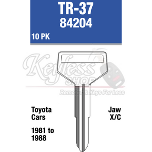 Tr37 Car Rack Keys
