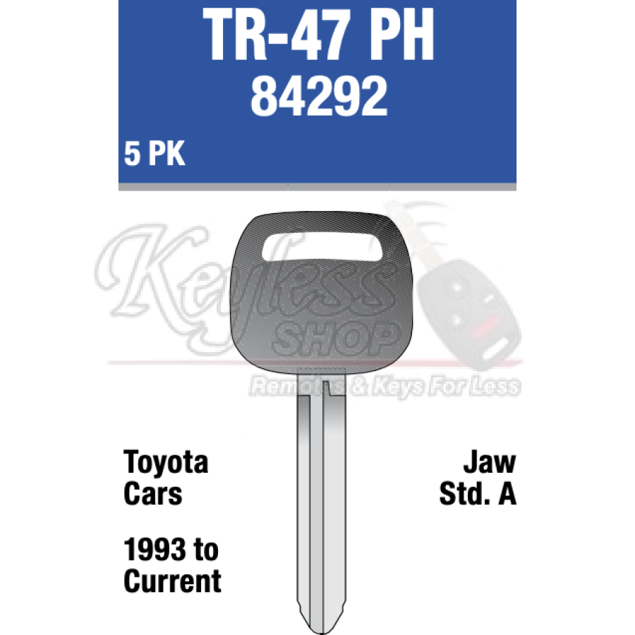 Tr47P Car Rack Keys