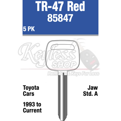 Tr47R Car Rack Keys