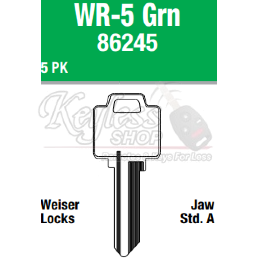 Wr5-G House Keys