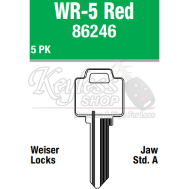 Wr5-R House Keys