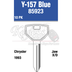 Y157B Car Rack Keys