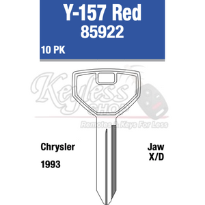 Y157R Car Rack Keys