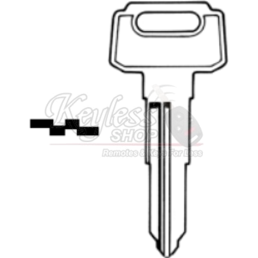 Ym59 Motorcycle Keys